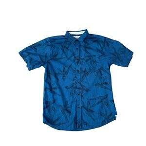 Ezekiel Hawaiian Button up Short Sleeve shirt US Men's L